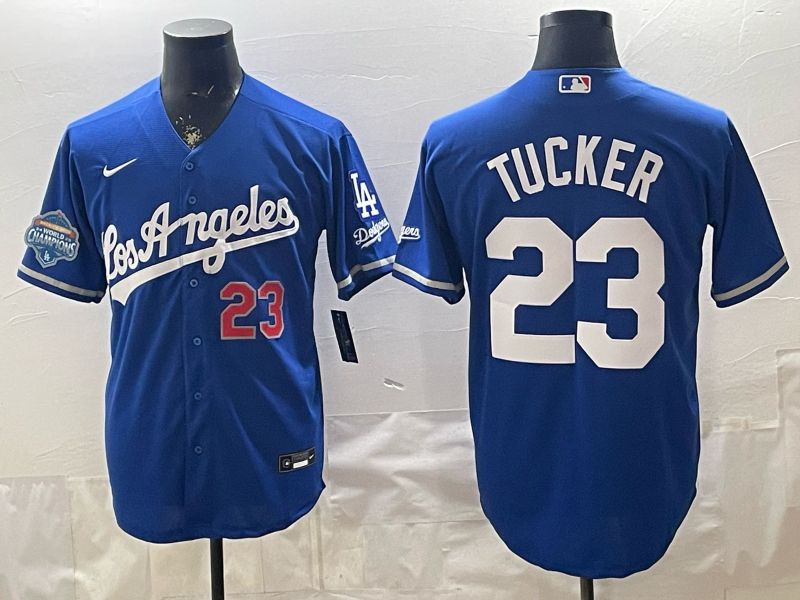 Men Los Angeles Dodgers #23 Tucker blue Game 2026 Nike MLB Jersey 0408004